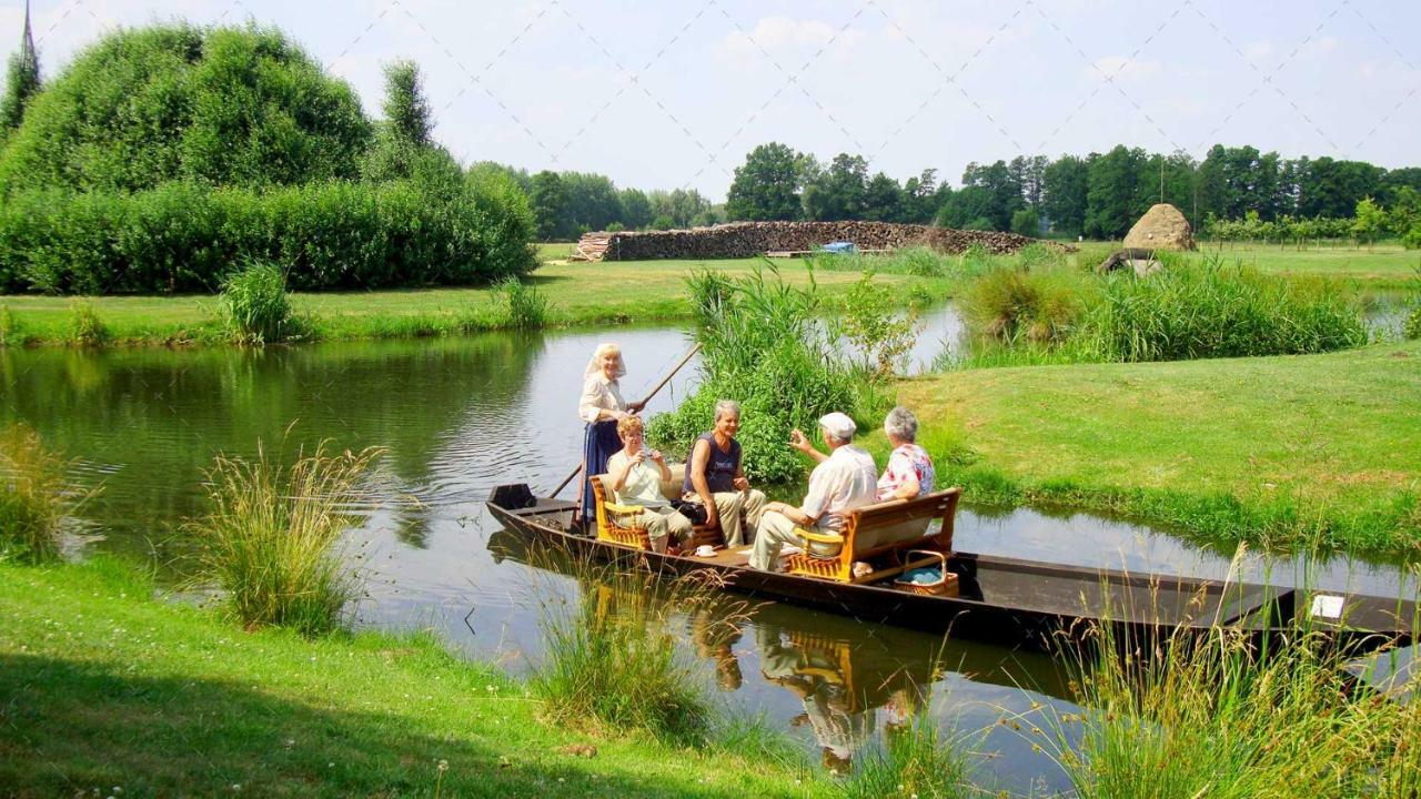 Janischs Fewo Im Spreewald, Terrasse, Grosser Garten Und Blick Inklusive Unterspreewald エクステリア 写真